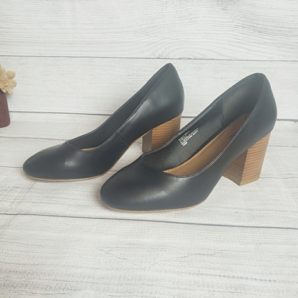 Comfortview Black Maddy‎ Pumps Heels  Women Sz 10WW